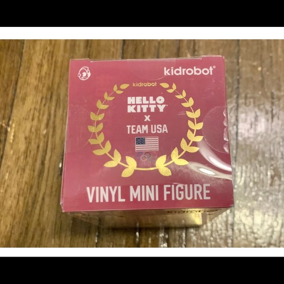 New, Kidrobot Hello Kitty Sanrio Olympics Team USA Mini Series Gold Medalist L26 - Picture 5 of 6